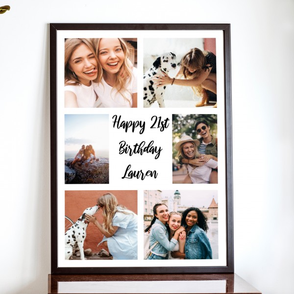 Portrait Text and Photo Posters